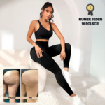 ShapeFlow - LEGGINSY MODELUJĄCE ANTYCELLULITOWE (czarne)